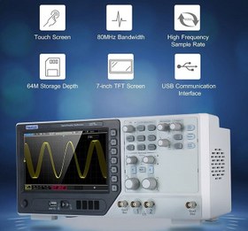 تصویر اسیلوسکوپ دیجیتالی هانتک مدل HANTEK DPO-6202C 