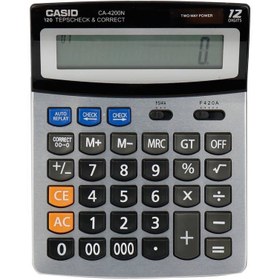 تصویر ماشین حساب کاسیو Casio CA-4200N ا Casio CA-4200N Calculator Casio CA-4200N Calculator