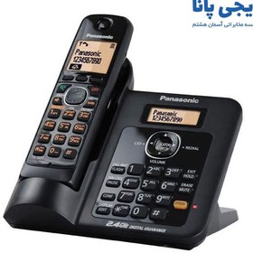 تصویر تلفن بی سیم پاناسونیک مدل KX-TG3811SX Panasonic KX-TG3811SX Single Line 2.4GHz Digital Cordless Telephone