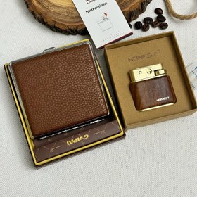 تصویر ست جاسیگاری فندک لاکچری رنگبندی متنوع 