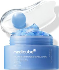 تصویر کرم کپسولی هیالورونیک اسید مدی‌کیوب Medicube Hyaluronic Moisturizing Capsule Cream