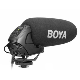 تصویر میکروفون شاتگان بویا BY-BM3032 BOYA BY-BM3032 Camera-Mount Supercardioid Shotgun Microphone