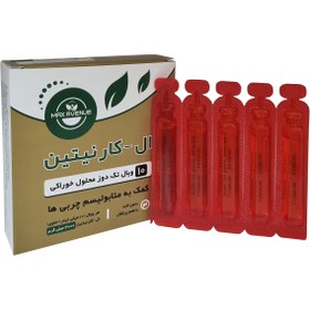 تصویر ویال خوراکی ال کارنیتین 2000 میلی گرم مکس اونیو L Carnitine Oral Solution 2000 mg Max Avenue