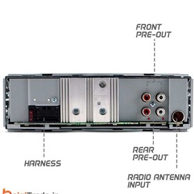 تصویر پخش کنوود مدل KMM-204 ا Kenwood KMM-204 Car Audio Player Kenwood KMM-204 Car Audio Player
