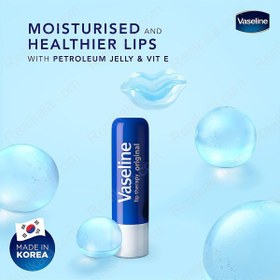 تصویر بالم لب وازلین مدل Original وزن 4.8 گرمی Vaseline Original Lip Therapy 4.8gr