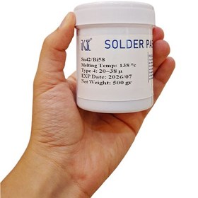 تصویر خمیر قلع 138 درجه سانتیگراد ki 