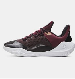 تصویر کتونی بسکتبال Under Armour Curry 11 آندر آرمور کری 11 مشکی زرشکی 