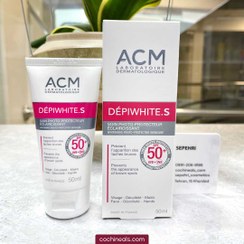 تصویر کرم ضدآفتاب و ضدلک دپی وایت اس ای سی ام acm depiwhite s whitening photo protector SPF50 skincare