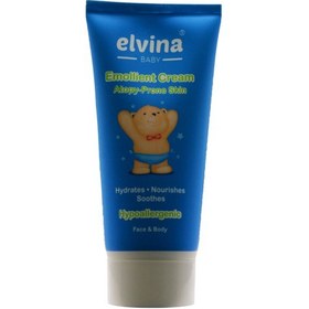 تصویر الوینا کرم امولیانت آتوپیک 100ML ELVINA EMOLLIENT CREAM ATOPY PRONE SKIN 100ML