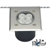 تصویر چراغ دفنی 4 وات مربع ماهرخ Burial light 4 watt square Mahrokh