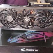 تصویر کارت گرافیک RTX 3080 Giga Aorus master 