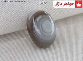 تصویر نگین عقیق باباقوری کد 103954 