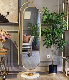 تصویر آینه قدی چرخشی 