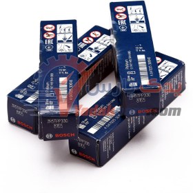 تصویر شمع خودرو بوش مدل 8165 ZR5TPP330 دوبل پلاتینیوم (اصلی) Bosch 8165 ZR5TPP330 Platinium Spark Plug