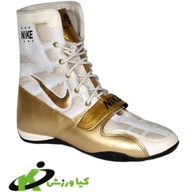 تصویر کفش بوکس طرح نایکی هایپرکو ا Boxing shoes with Nike Hyperco design Boxing shoes with Nike Hyperco design