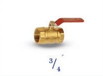 تصویر شیر گازی "3/4 اینچ امین Amin Valve 3/4 "