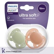 تصویر پستانک دو عددی اونت 18+ ماه الترا سافت scf093/01 