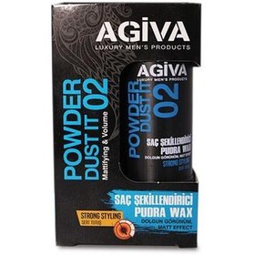 تصویر پودر حالت دهنده مو آگیوا 02 ا Agiva Hair Styling Powder Dust It 02 Agiva Hair Styling Powder Dust It 02