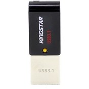 تصویر فلش مموری کینگ استار مدل S30 Dual3 ظرفیت 64 گیگابایت ا S30 Dual3 64GB USB3.1 OTG Flash Memory S30 Dual3 64GB USB3.1 OTG Flash Memory