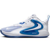 تصویر کفش والیبال نایکی هایپرست ۲ رنگ سفید آبی 