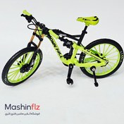 تصویر ماکت دوچرخه بدنه فلزی ۱۲ سانتی جعبه دار کد 222 