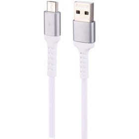 تصویر کابل تبدیل USB به MicroUSB ریمکس مدل RC-C008 A-M طول 1 متر Remax RC-C008 A-M USB To MicroUSB 1M