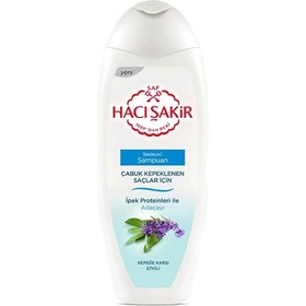 تصویر شامپو ضد شوره حاجی شاکر حاوی عصاره یاسمن 500ml Hacı Şakir anti-dandruff Shampoo 500ml