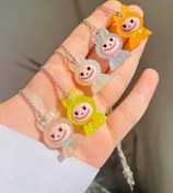 تصویر گردنبند شبرنگ لابوبو مدل Labubu کد ۱ 