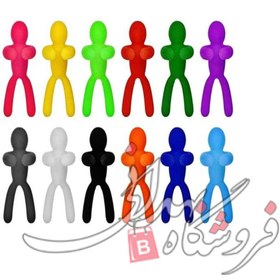 تصویر نشانگر لیوان آدمک ۶ عددی 