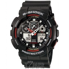 تصویر ساعت کاسیو جی شاک مدل GA-100-1A4 Casio G-Shock GA-100-1A4DR Watch