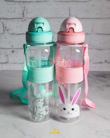 تصویر قمقمه فانتزی حیوانات نی دار 