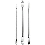تصویر ست 3 تایی اسپاتول قاب باز کن فلزی 