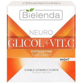 تصویر کرم شب مرطوب کننده نورو گلیکول بی یلندا BIELENDA NEURO GLICOL MOISTURISING NIGHT CREAM