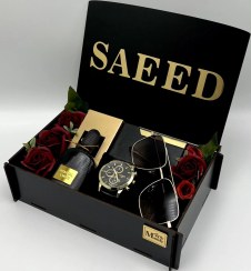 تصویر پك هديه شيك مردانه / باكس كادويي مردانه كد 189 