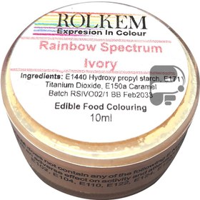 تصویر رنگ پودری رولکم Rainbow Spectrum Ivory 