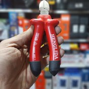 تصویر سیم چین 6 اینچ فشارقوی 1000 ولت هنگلیدا 6 inch high voltage wire cutter 1000 volts Henglida