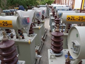 تصویر ترانسفورماتور 160KVA برند ایران ترانسفو trans