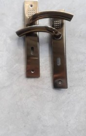 تصویر دستگیره کروم خالدار - استیل / کلیدی door handel