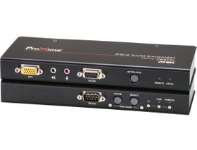 تصویر PS/2 VGA/Audio Cat 5 KVM Extender with Deskew (1280 x 1024@300m) 