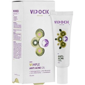 تصویر ژل ضد جوش ویدک 30 میلی لیتر Vidock Anti-Acne Gel 30 ml