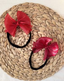 تصویر هدبند حریر پاپیونی 1961 