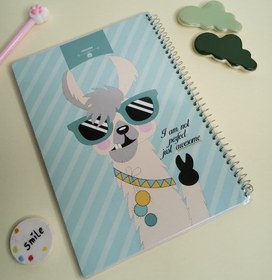 تصویر دفتر ۶۰ برگ حاشیه‌دار مجلد نهال - طرح۱۴ 