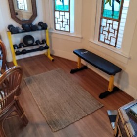 تصویر نیمکت تخت بدنسازی Gym flat bench 