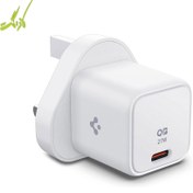 تصویر شارژر دیواری 27 وات اسپیگن مدل Spigen ArcStation Wall Charger PE2103UK 