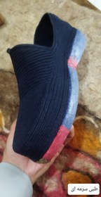 تصویر گیوه کلاش مدل طبی رنگ سرمه ای - ۴۰ / 3000000 