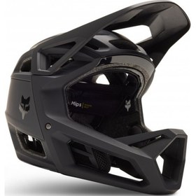 تصویر کلاه ایمنی دوچرخه سواری مشکی مات فاکس ریسینگ مدل Fox Proframe RS Fullface Helm 