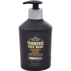 تصویر ژل شستشو (فیس واش) صورت زردچوبه سیندرلا حجم ۵۰۰میل Cinderella Turmeric face wash jel