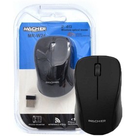 تصویر موس بی سیم مچر MR W24 Macher MR-W24 Wireless Mouse