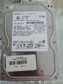 تصویر هارد دیسک استوک هیتاچی ظرفیت 160 گیگبایت 160GB 3G SATA 7.2K 