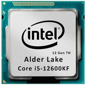 تصویر پردازنده بدون باکس اینتل Core i5 12600KF Alder Lake Intel Core i5-12600KF Alder Lake LGA 1700 12th Gen Tray Processor